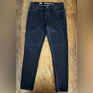 Mossimo Supply Co. Women's Deep Navy Denim Skinny Jean/Legging